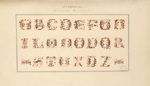 60 alfabeti europei raccolti in un’opera monumentale del XIX secolo sono ora visibili online