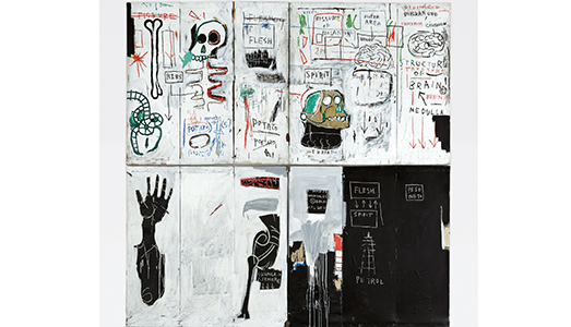 Un raro Basquiat all’incanto