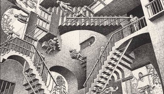 I mondi impossibili di Escher, raccontati in una masterclass a Roma