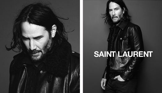 Keanu Reeves è il nuovo volto di Saint Laurent