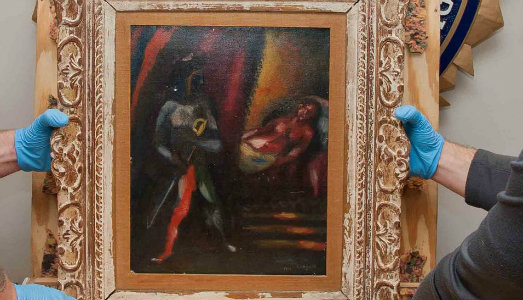 Ritrovata opera di Marc Chagall scomparsa da trent’anni