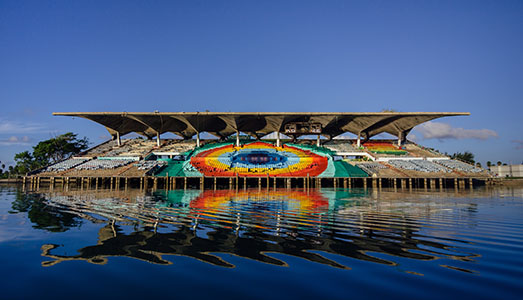 Quanto è bello lo stadio colorato