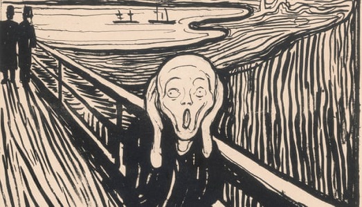 L’Urlo di Munch in bianco e nero, arriva a Londra |