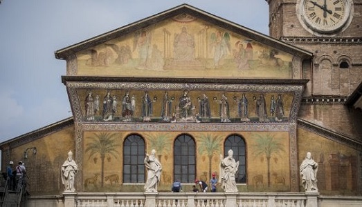 A Roma, completato il restauro di Santa Maria in Trastevere