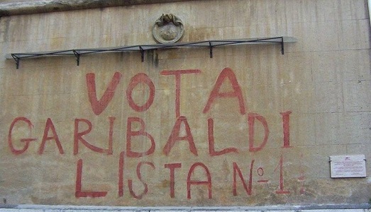 Il Campidoglio ha dichiarato che la scritta “Vota Garibaldi” a Garbatella, a Roma, verrà restaurata