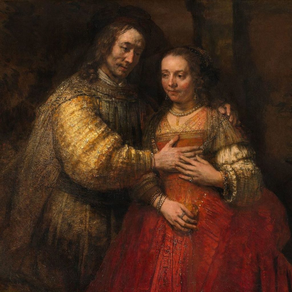 Rembrandt, "Isaac and Rebecca"