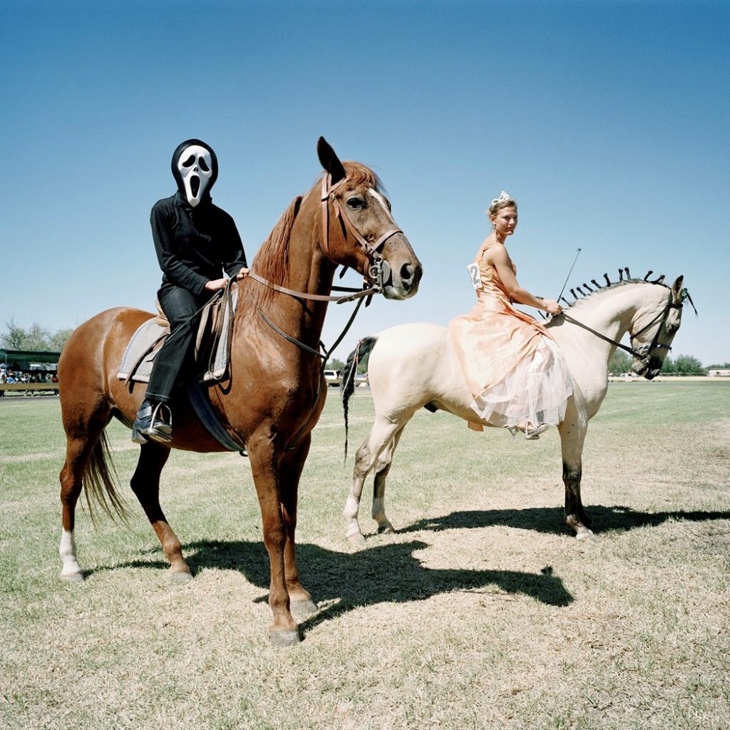 Contestants in the fancy dress competition at the Beaufort West agricultural show. Beaufort West, South Africa, 2006© Mikhael Subotzky / Magnum Photos