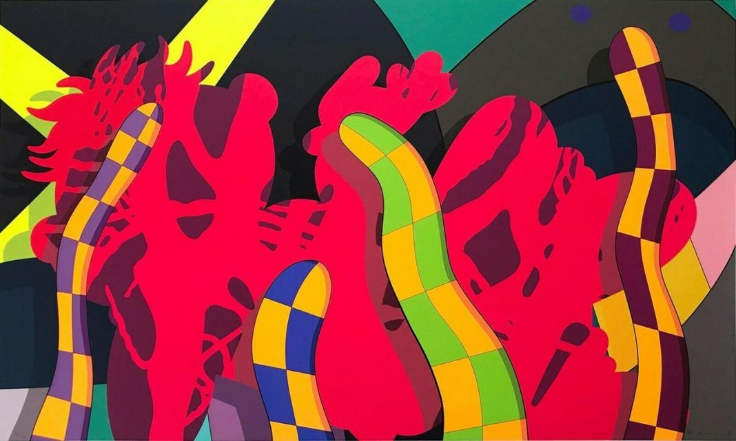 KAWS, “Lost time”, 2018