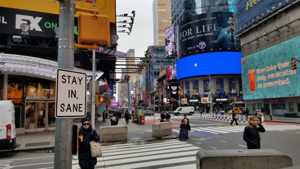 Tra le notizie dal mondo dell'arte di questa settimana, i lavori dello street artist Adrian Wilson a New York (Foto: Adrian Wilson)