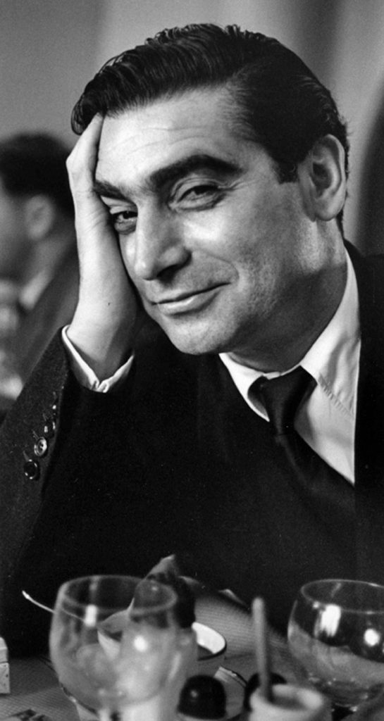 Robert Capa photographed by Ruth Orkin. Paris, France, 1951 © Ruth Orkin, courtesy Magnum Photos