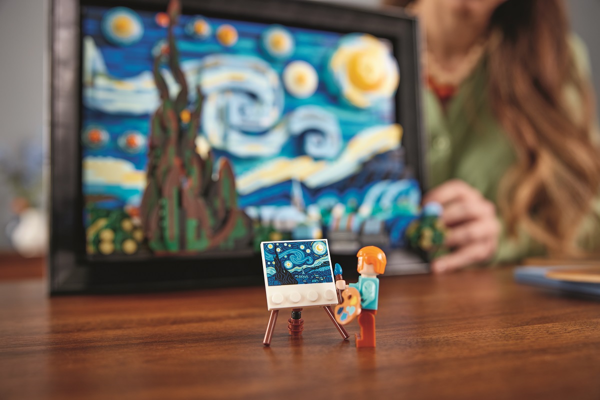 Notte Stellata di van Gogh diventa un set Lego - R 101