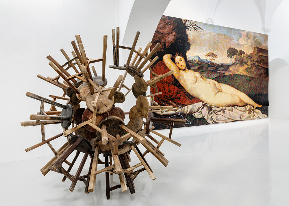 Ai Weiwei, Neither Nor, veduta della mostra, Galleria Continua San Gimignano, 2024. Photo: Ela Bialkowska, OKNO Studio
