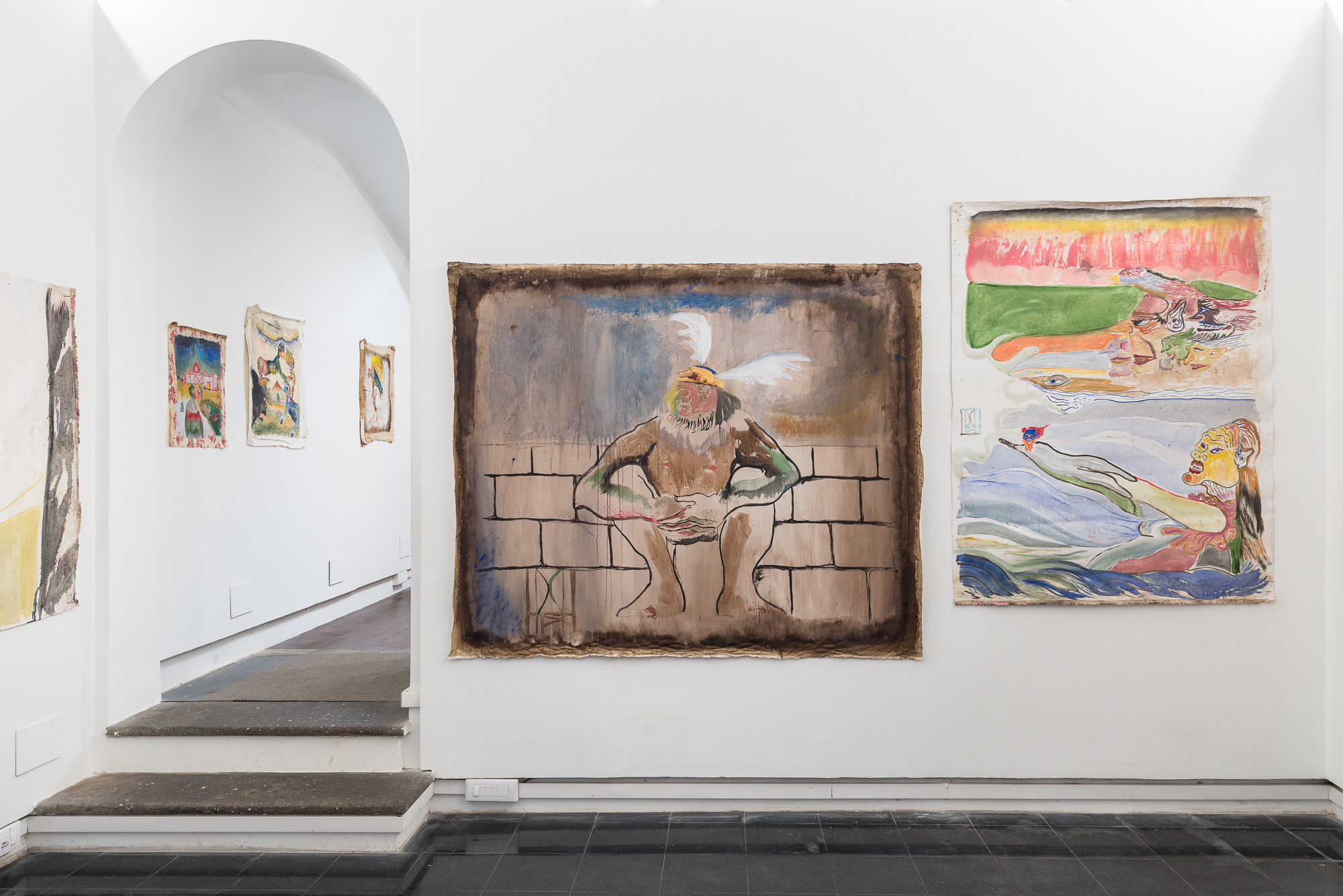 Pier Paolo Perilli, veduta della mostra, Galleria Eugenia Delfini, Roma, 2024