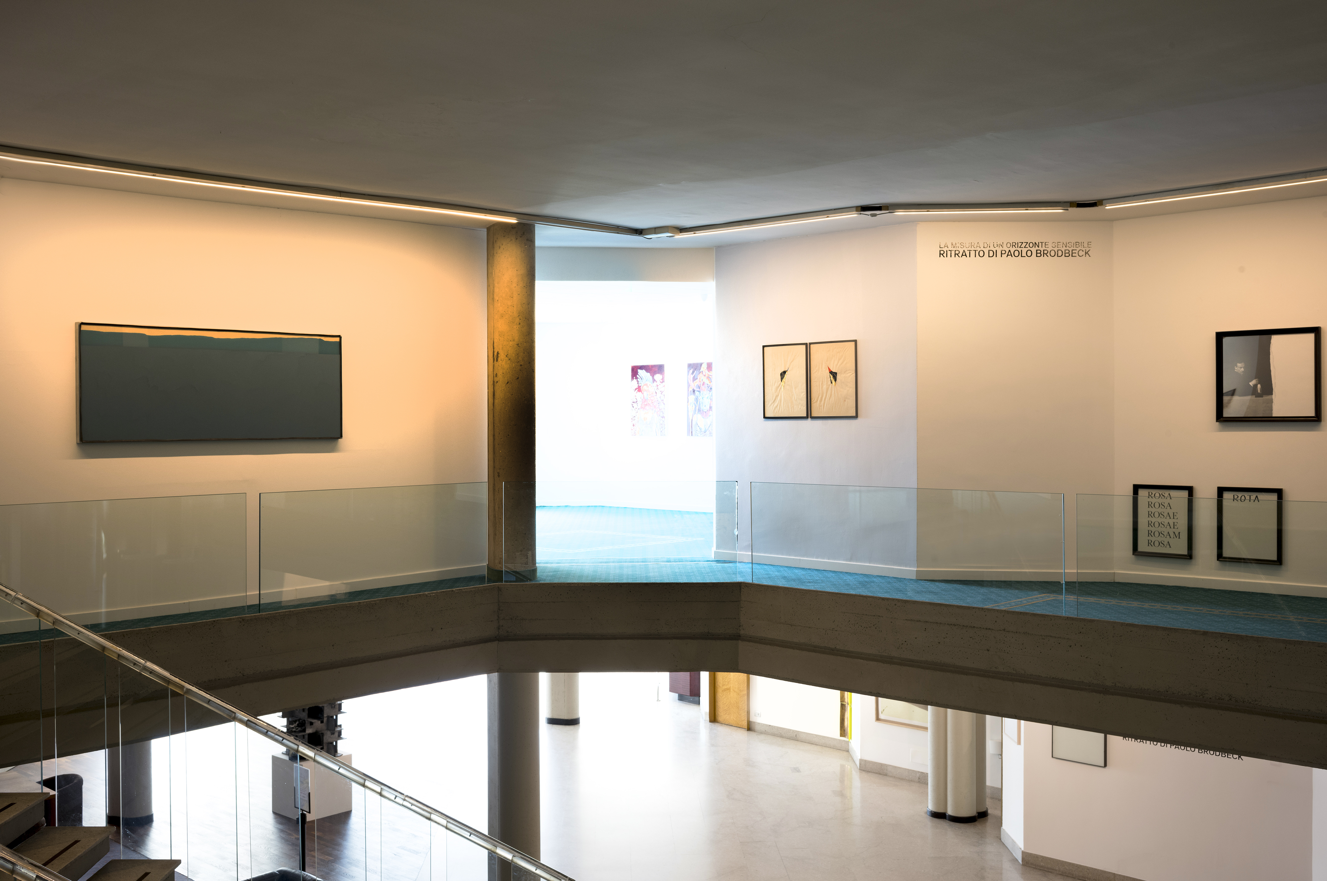Ritratto di Paolo Brodbeck, Fondazione OELLE, installation view (credits by Anna Tusa)