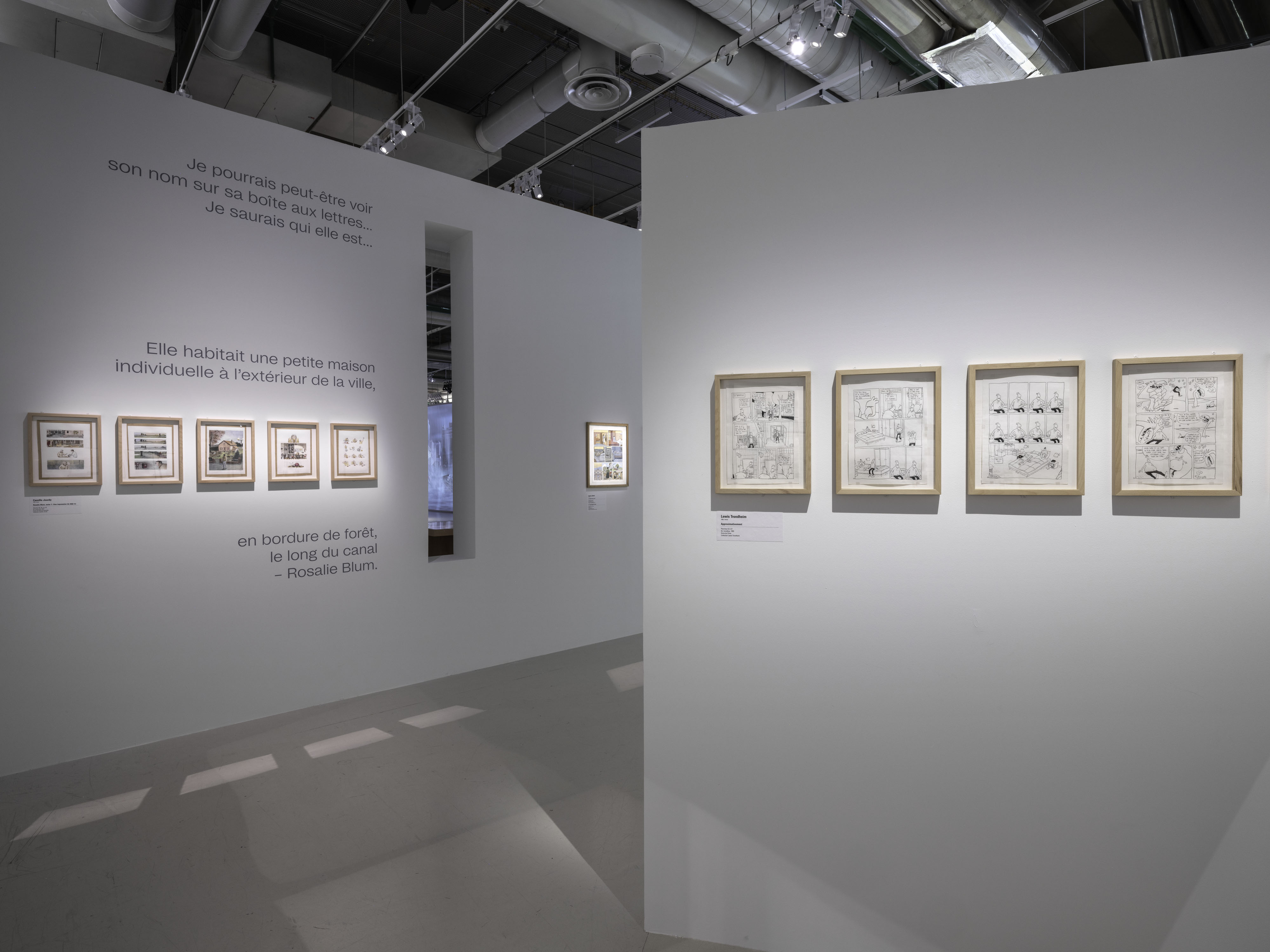 La BD à tous les étages, veduta della mostra, Centre Pompidou, Parigi, 2024, ph. Audrey Laurans