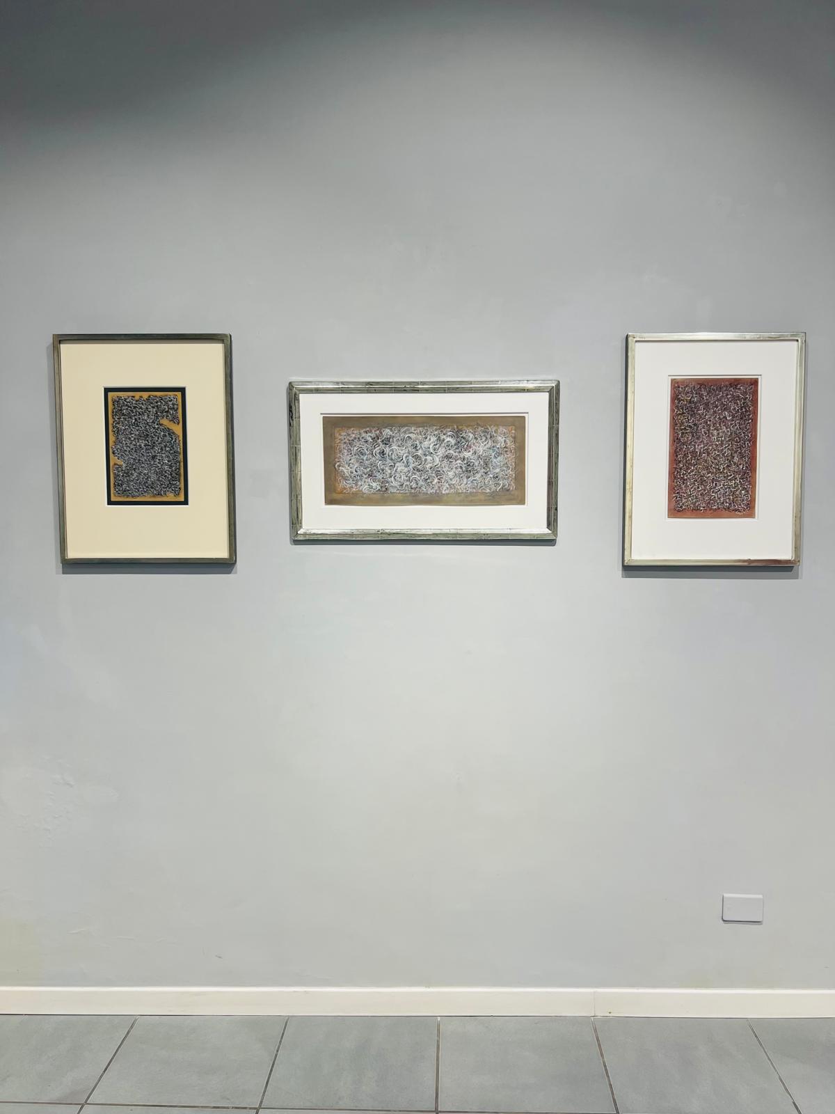 Mark Tobey, veduta della mostra, Andrea Ingenito Contemporary Art, Napoli, 2024