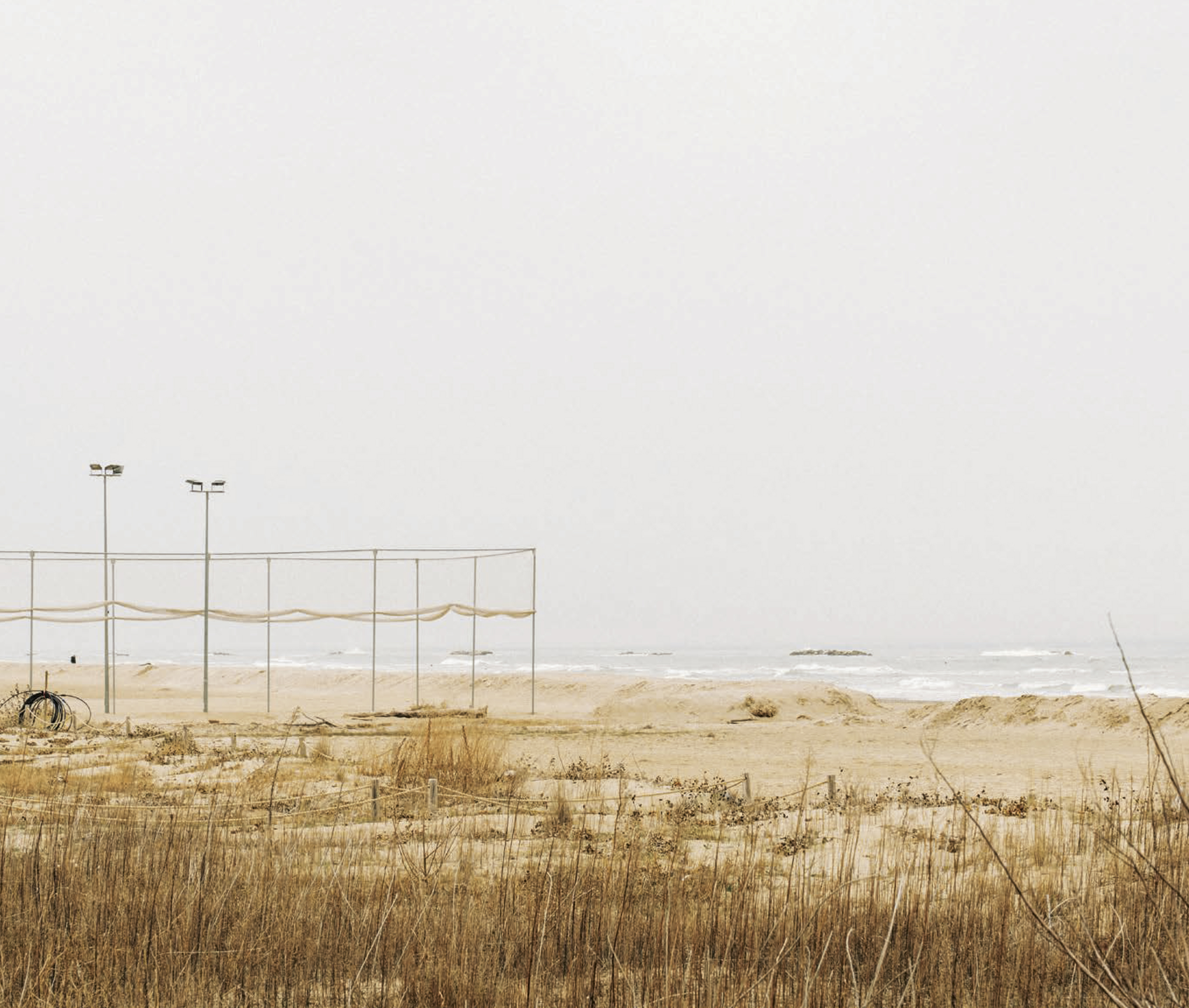 Alessio Ballerini, Foto in esergo a Adriatico. Mare d'inverno