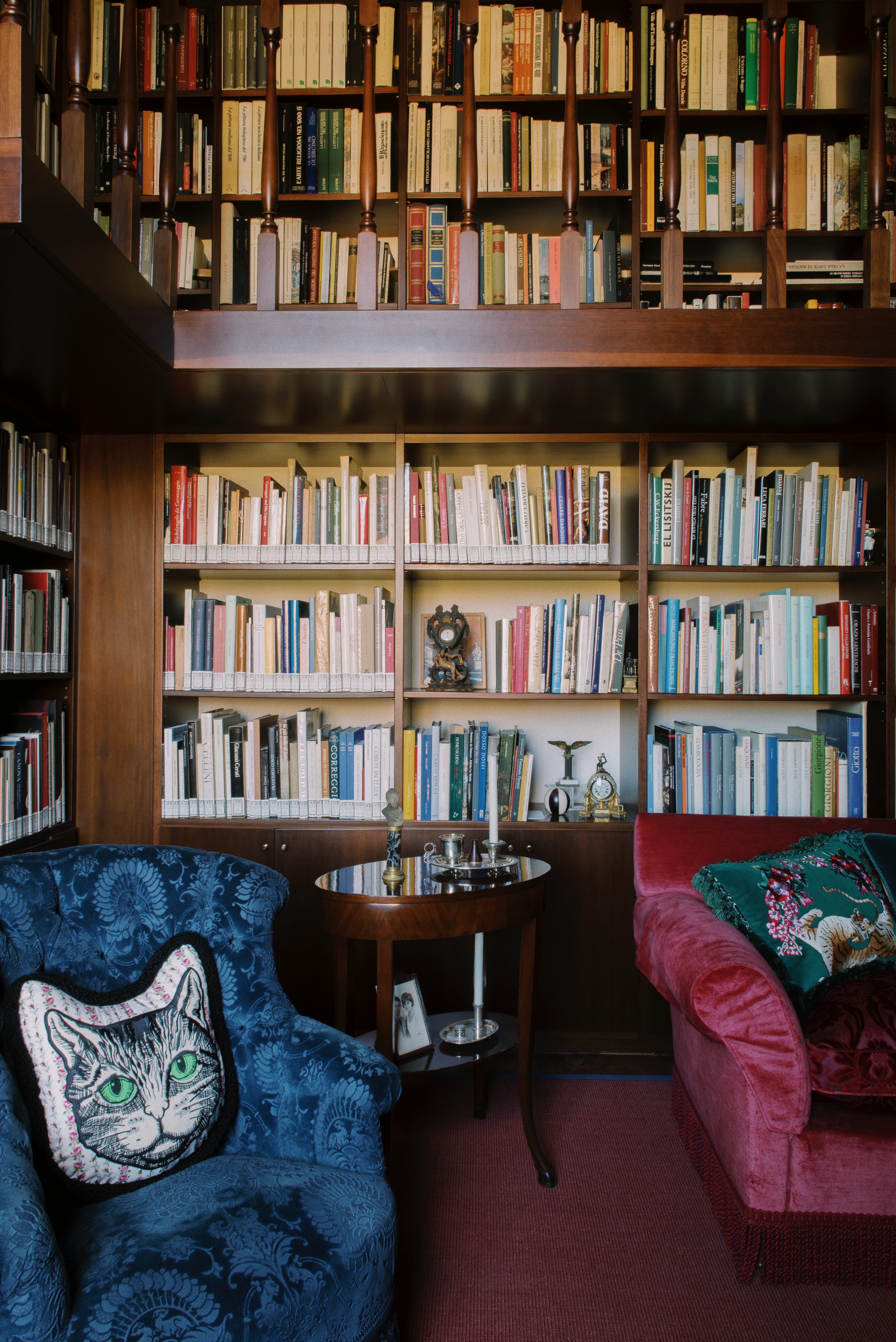 Biblioteca Eugenio Busmanti, Palazzo Bentivoglio, Bologna, 2021, ph Paolo Abate