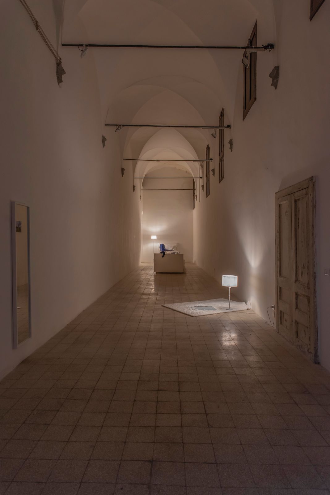 Gabriella Siciliano, La casa di Wendy, veduta della mostra, Made in Cloister, Napoli, 2024. Ph. Maddalena Tartaro