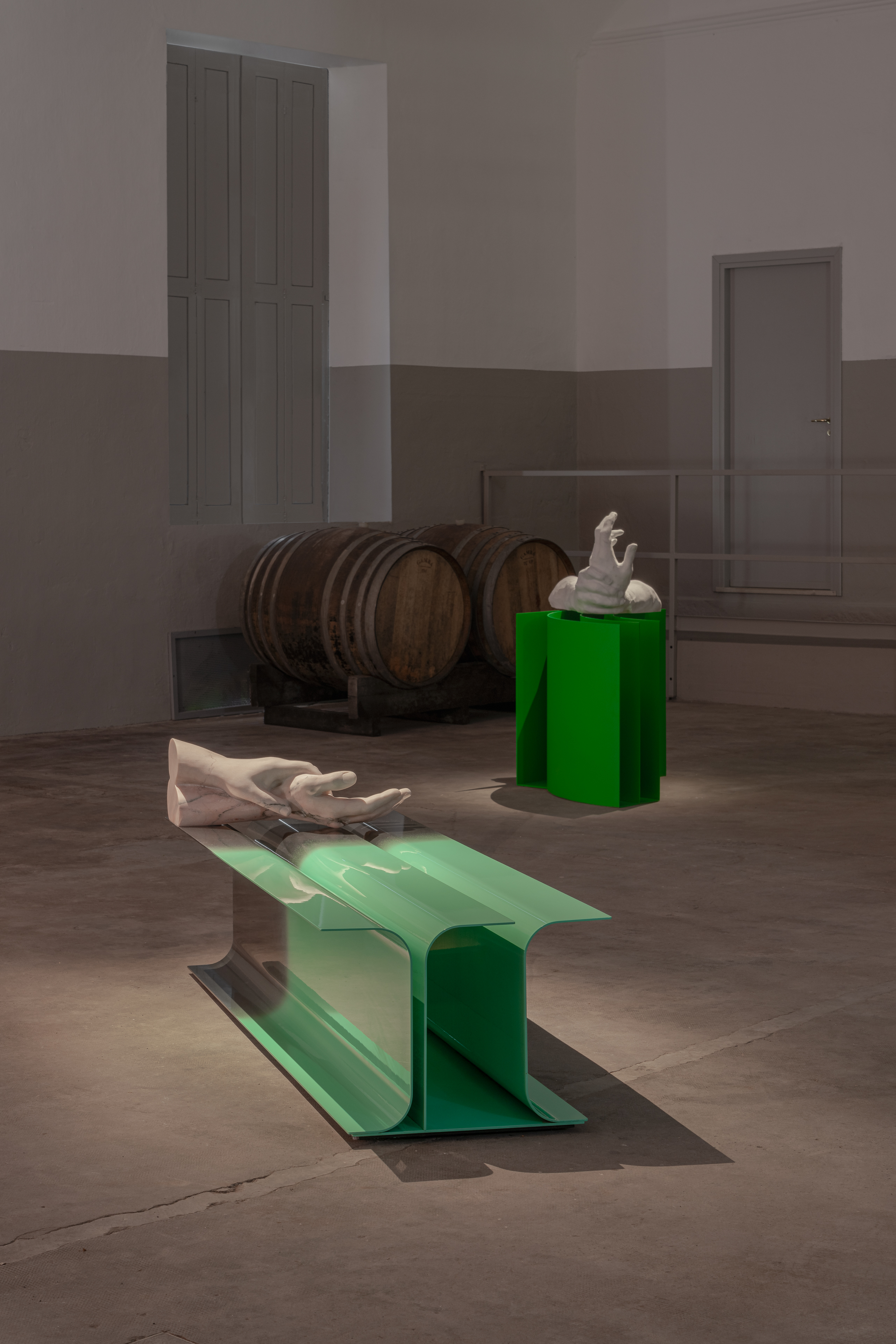 Installation view at PALAZZOIRREALE. Courtesy the artist and PALAZZOIRREALE, ph. credits Flavio Pescatori