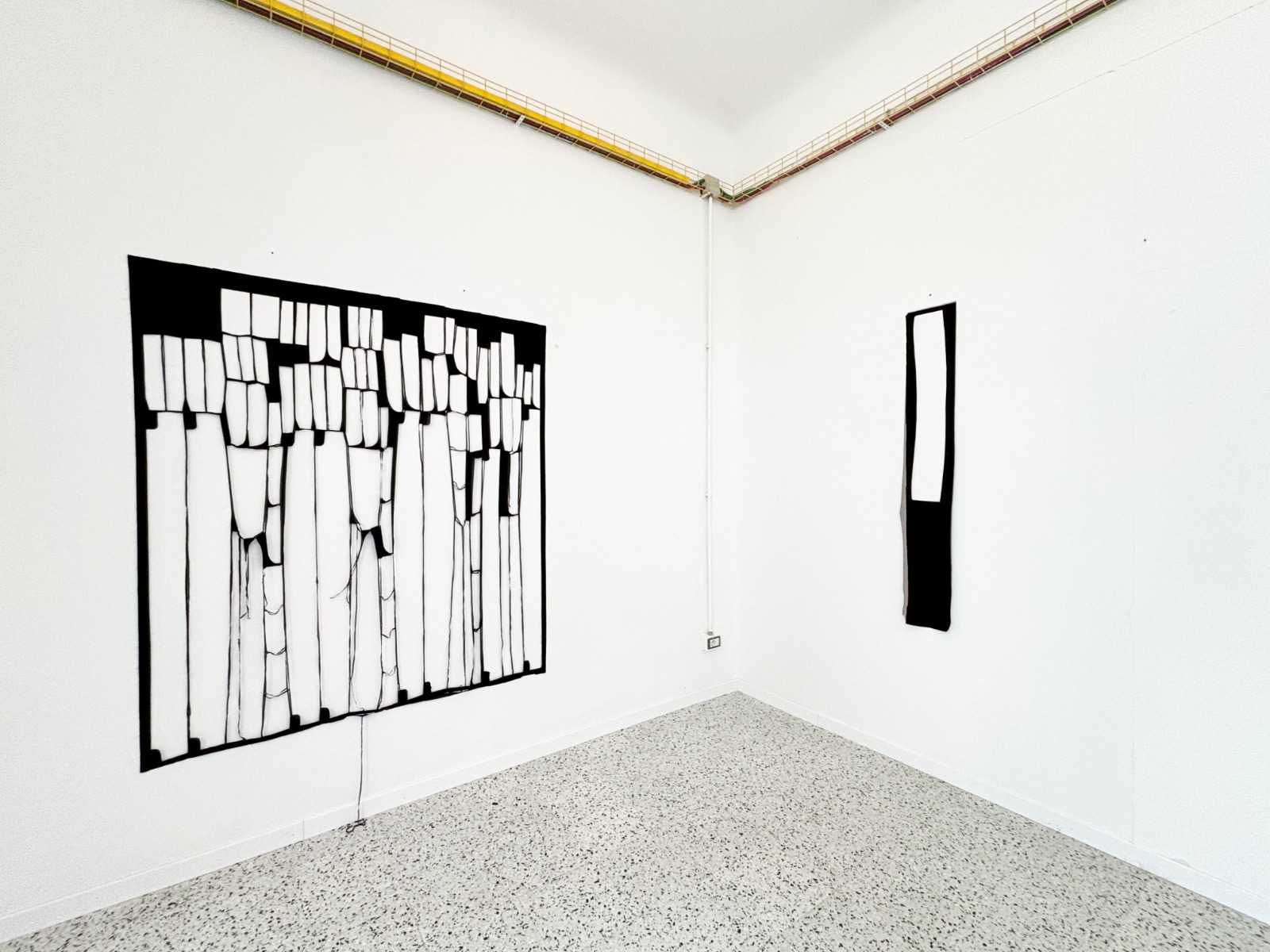 Marion Baruch, veduta della mostra, The Address Gallery, Brescia, 2024