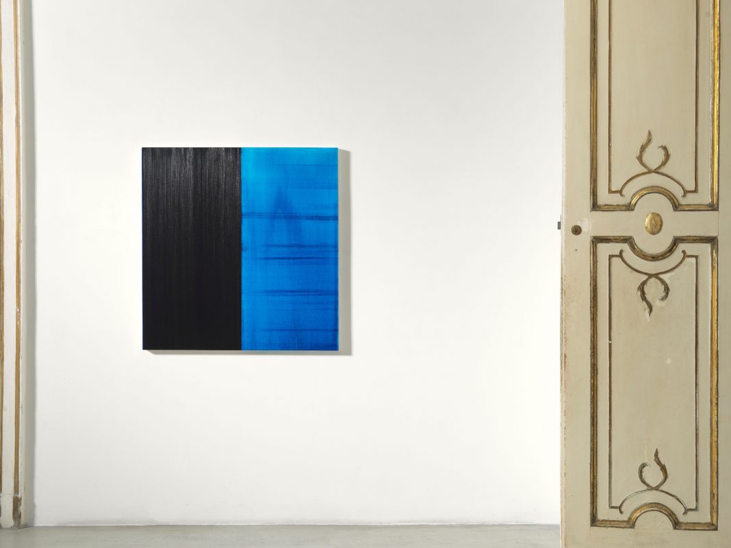 Callum Innes, veduta della mostra, Galleria Alfonso Artiaco, Napoli, 2024