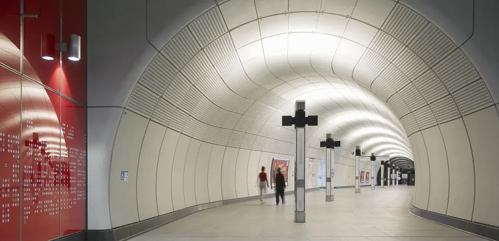 The Elizabeth Line, by Grimshaw, Maynard, GIA Equation and Atkins (Image credit: Hufton + Crow)