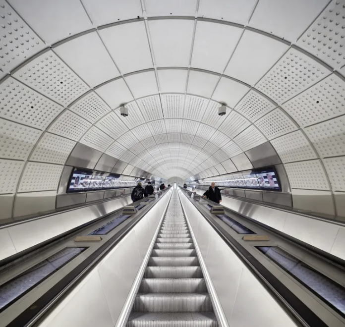 The Elizabeth Line, by Grimshaw, Maynard, GIA Equation and Atkins (Image credit: Hufton + Crow)