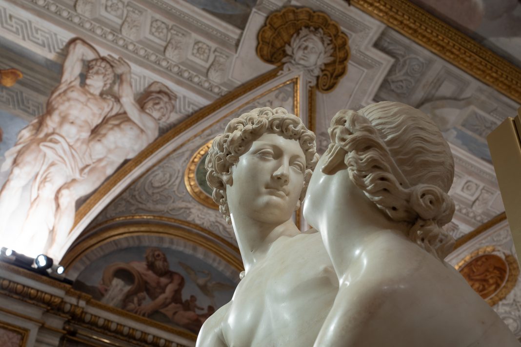 Poesia e pittura nel Seicento. Giovan Battista Marino e la meravigliosa passione. veduta della mostra¸ Galleria Borghese, Roma