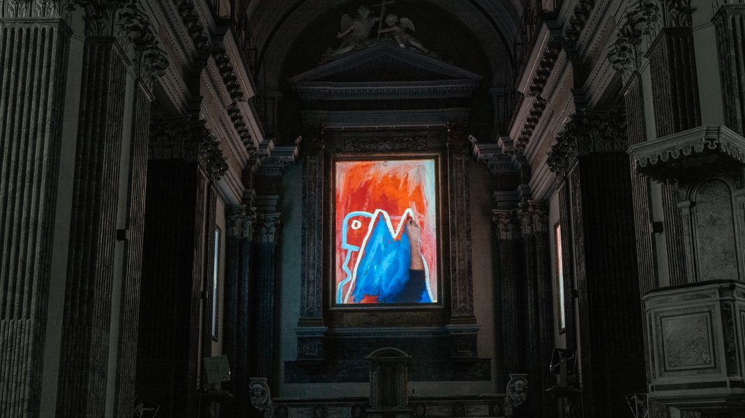 Franz Cerami, Alter Oculus, Chiesa di Santa Croce e Purgatorio al Mercato, Napoli, 2024-2025