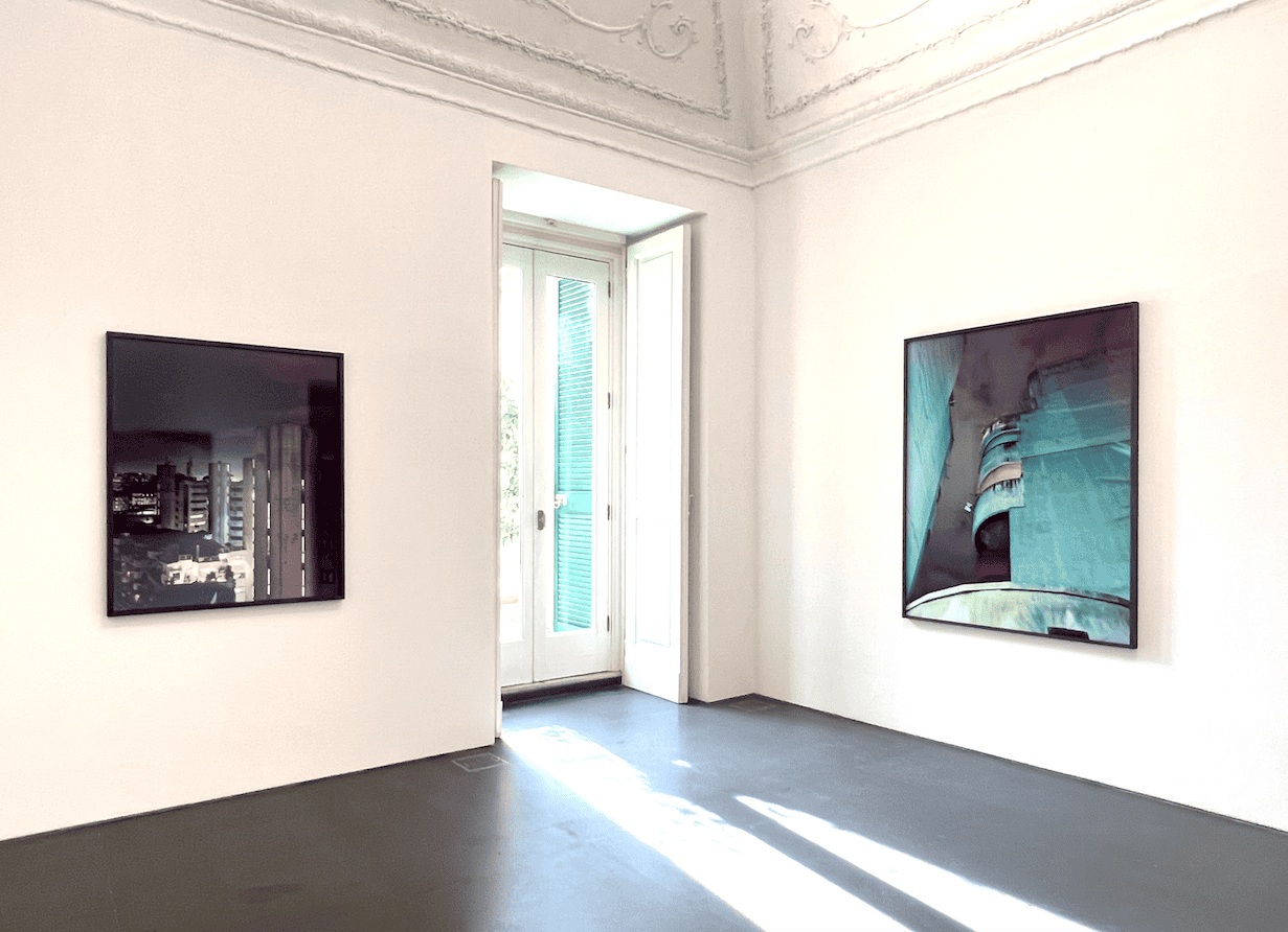 Tobias Zielony, Overshoot, veduta della mostra, Galleria Lia Rumma, Napoli, 2025