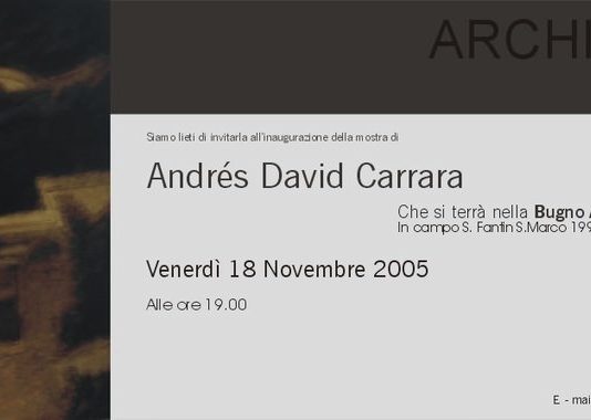 Andrés David Carrara – Architetture