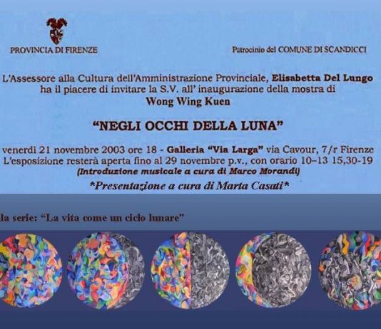 Wong Wing Kuen – Negli occhi della Luna