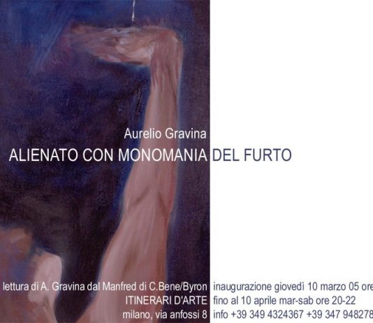 Aurelio Gravina – Alienato con monomania del furto