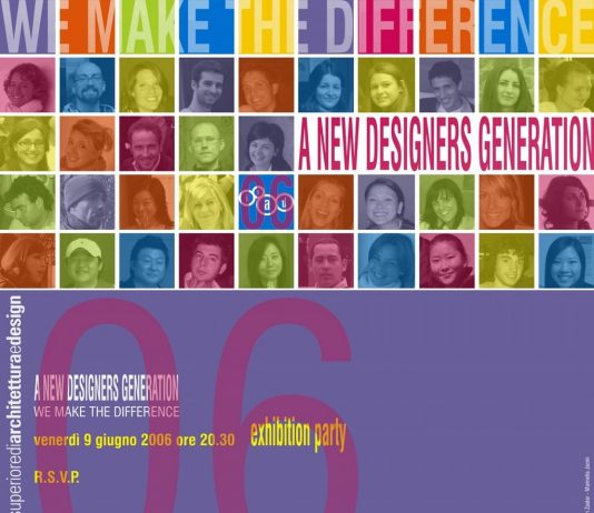 A new designers generation: we make the difference