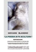 Giovanni Blandino – LA POESIA SI FA SCULTURA