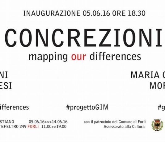 Concrezioni. Mapping our differences