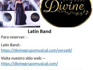 Contrata Mejor Latin Band de Divine Grupo Musical.