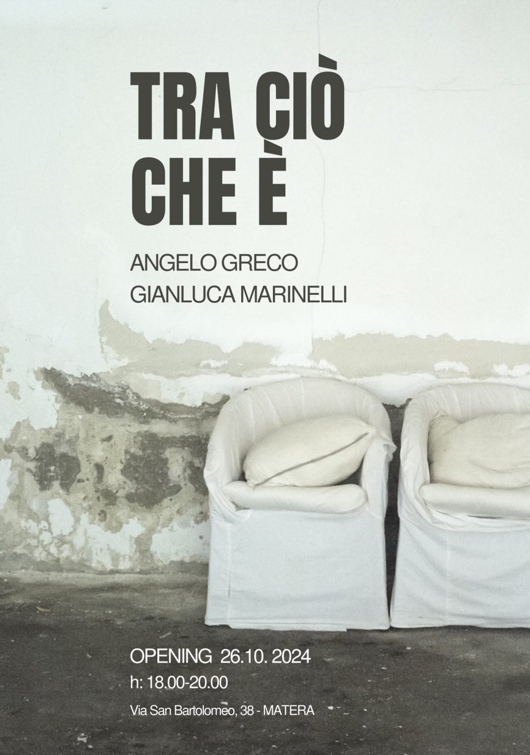 TRA CIO’ CHE E’https://www.exibart.com/repository/media/formidable/11/img/03a/locandina-1068x1521.jpg