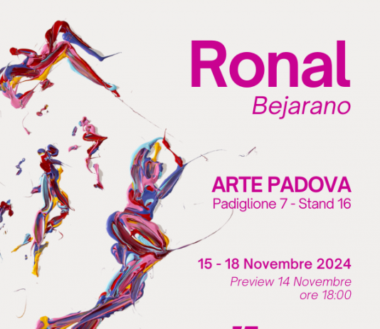 Ronal Bejarano in anteprima alla 34° edizione di ArtePadova