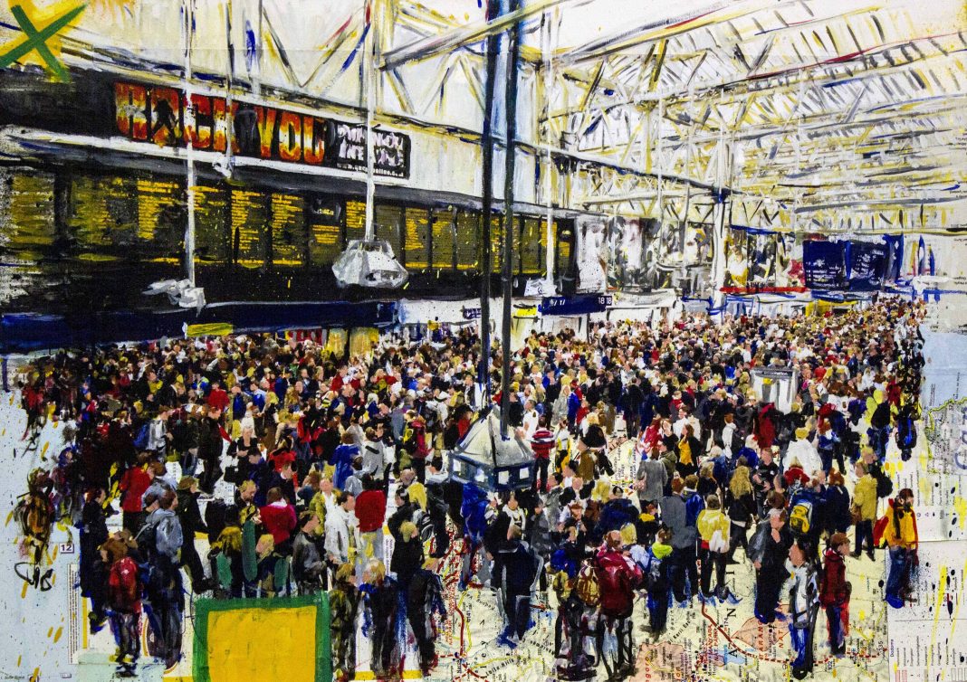 Andrea Sbra Perego – The time of the woodhttps://www.exibart.com/repository/media/formidable/11/img/465/1_London-Waterloo-Station_50-x-70-cm_2016-1068x754.jpg