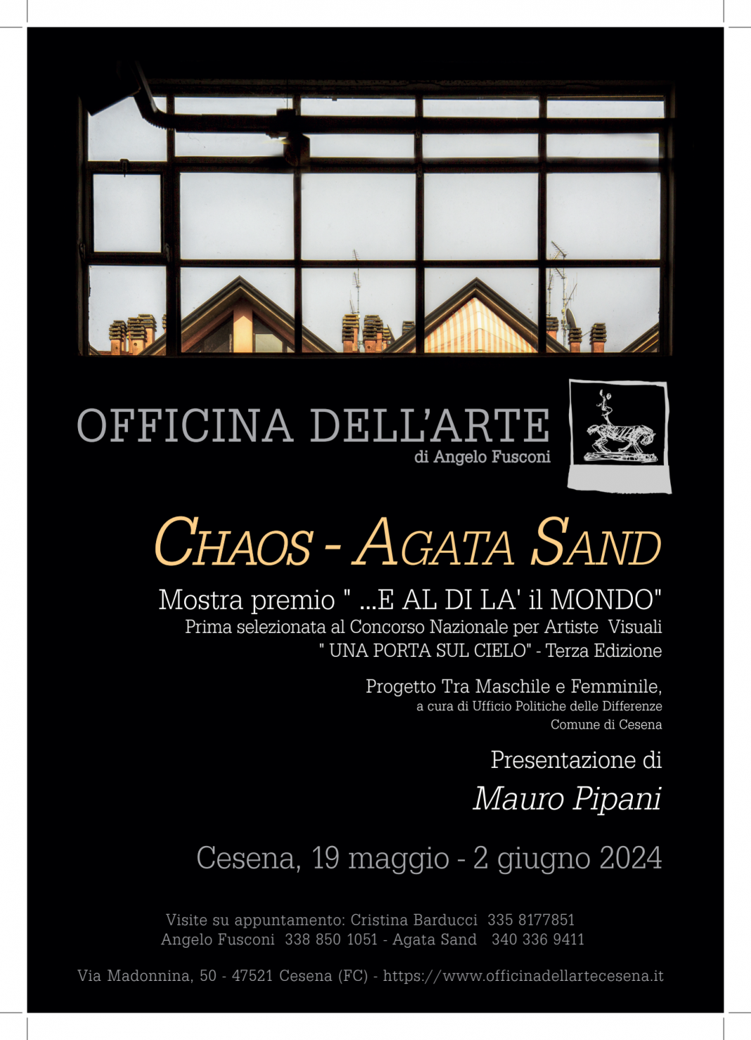 AGATA SAND – CHAOShttps://www.exibart.com/repository/media/formidable/11/img/512/Locandina-Agata-Sand-bozza-1-1068x1479.png