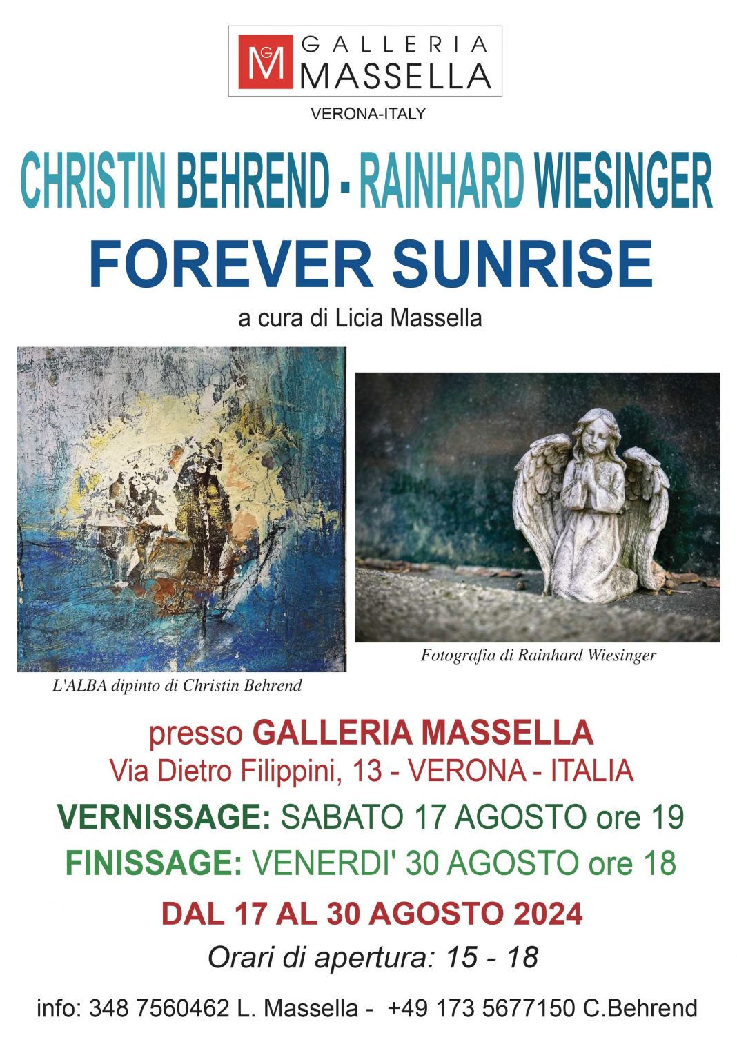 Christin Behrend / Rainhard Wiesinger – Forever sunrisehttps://www.exibart.com/repository/media/formidable/11/img/54e/Locandina-Forever-Sunrise-1068x1510.jpg