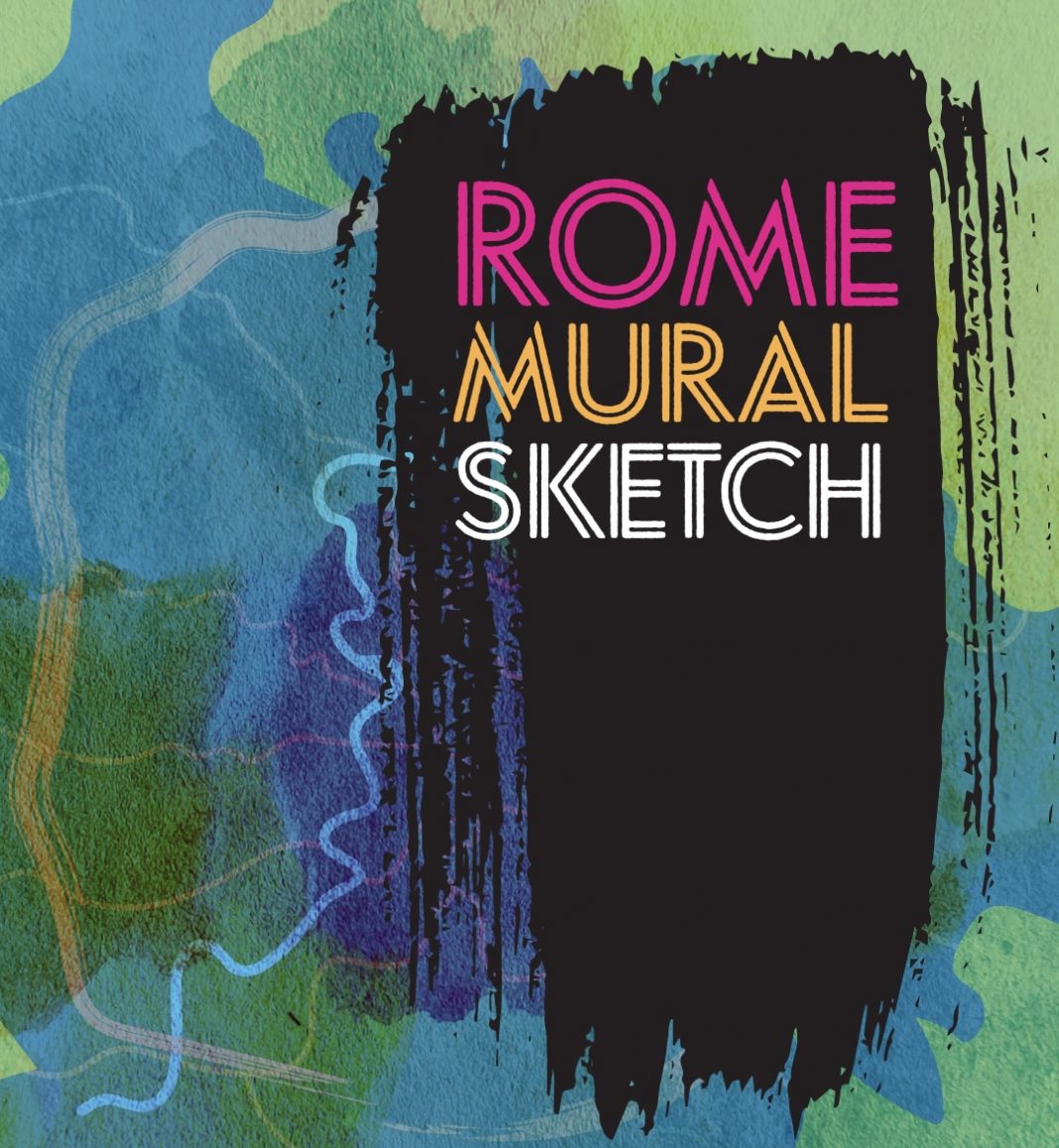 Rome Mural Sketch https://www.exibart.com/repository/media/formidable/11/img/734/Rome-Mural-Sketch-1068x1158.jpeg