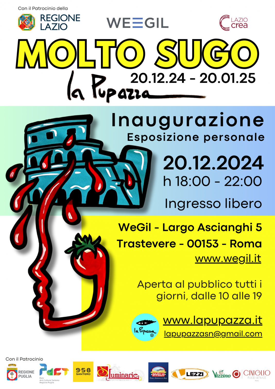 La Pupazza – Molto Sugohttps://www.exibart.com/repository/media/formidable/11/img/7b4/Invito-Molto-Sugo_Roma-1068x1511.png