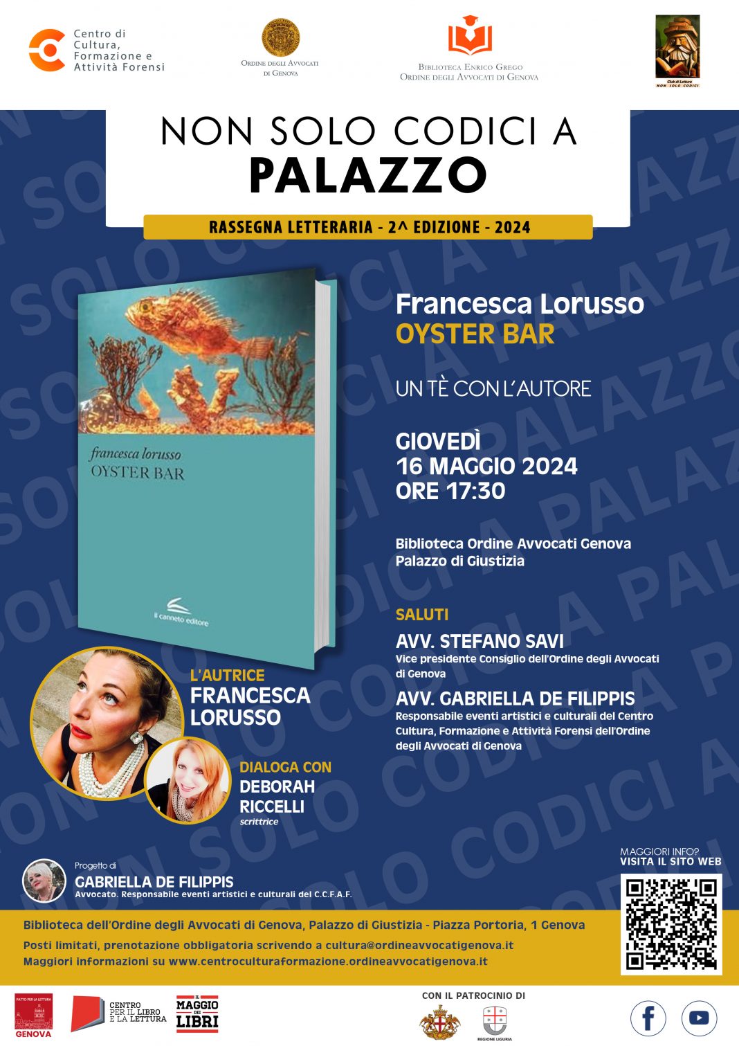 Non solo Codici a Palazzo – Un tè con l’autore Francesca Lorussohttps://www.exibart.com/repository/media/formidable/11/img/875/Non-solo-codici-a-Palazzo-16-maggio-Lorusso-1068x1511.jpg