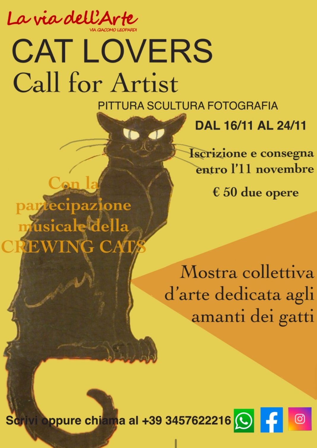 CALL FOR ARTIST – CAT LOVERShttps://www.exibart.com/repository/media/formidable/11/img/8ad/9f687e21-8c56-47fe-ae0a-f8e47aaaab42-1068x1511.jpeg