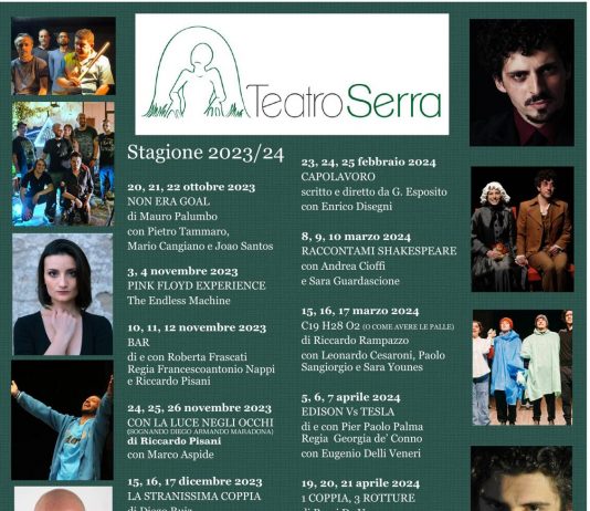 Stagione 2023/24 “Caldera Teatrale” del Teatro Serra