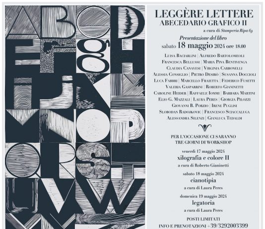 Leggère lettere ABECEDARIO GRAFICO II