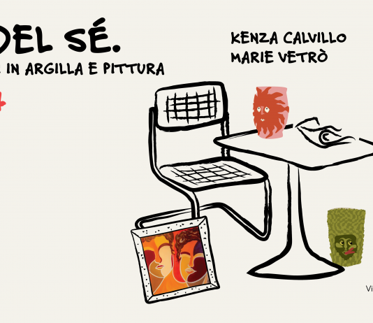 Kenza Calvillo/ Marie Vetrò – Echi del sé. Impulsi vitali in argilla e pittura